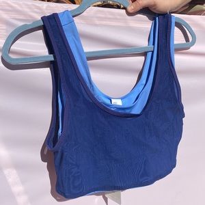 Fabletics brand new Blue Large Sports Bras